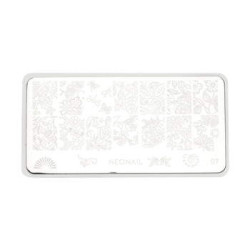 STAMPING - Stencil per nail art 07